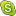 Skype Green Icon 16x16 png